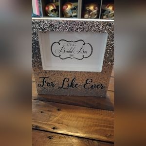 "For like ever" picture frame